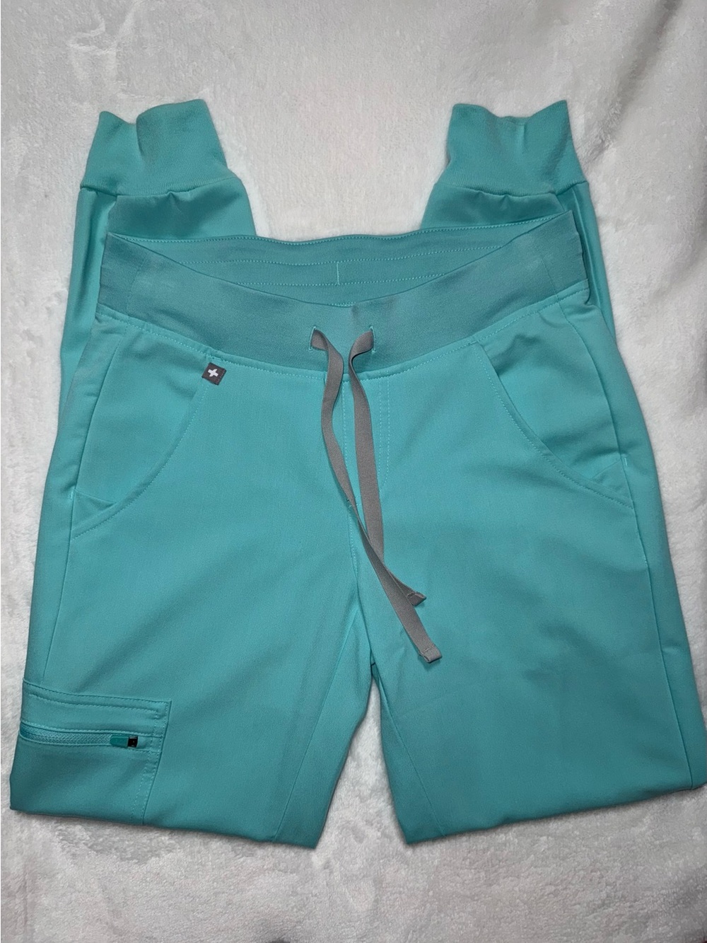 FIGS Fresh Aqua Zamora joggers XXS